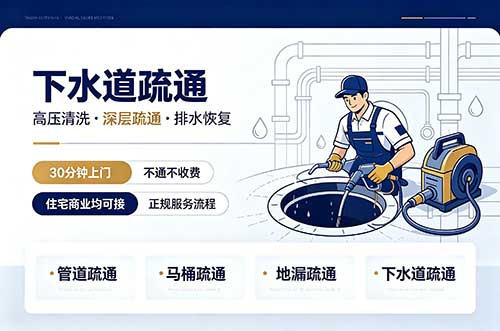 武隆下水道疏通